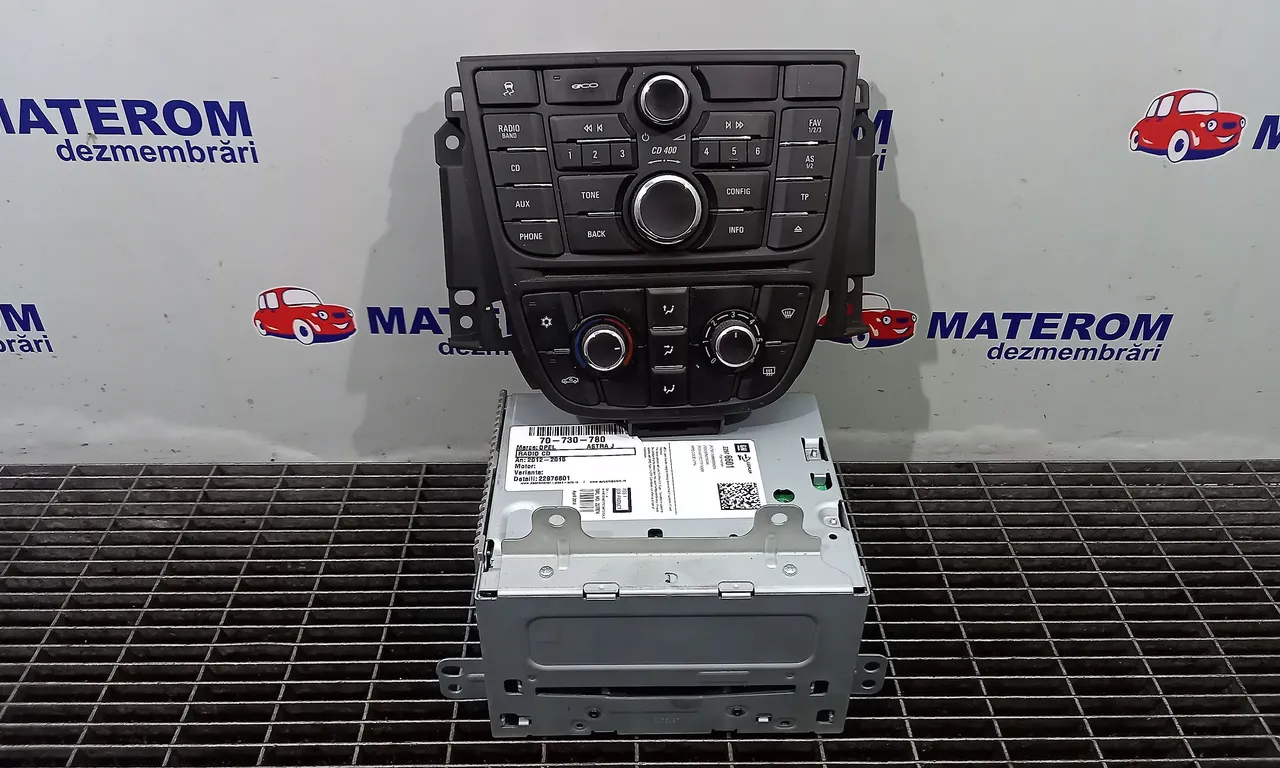 RADIO CD OPEL ASTRA J 2009-2016