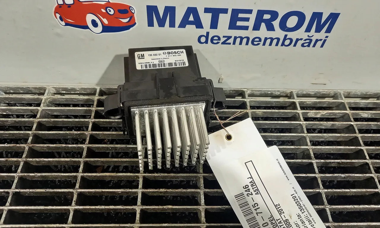 REOSTAT OPEL ASTRA J 2009-2016