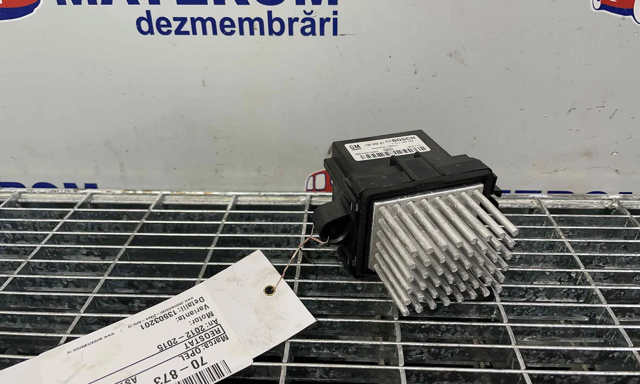 REOSTAT OPEL ASTRA J 2009-2016