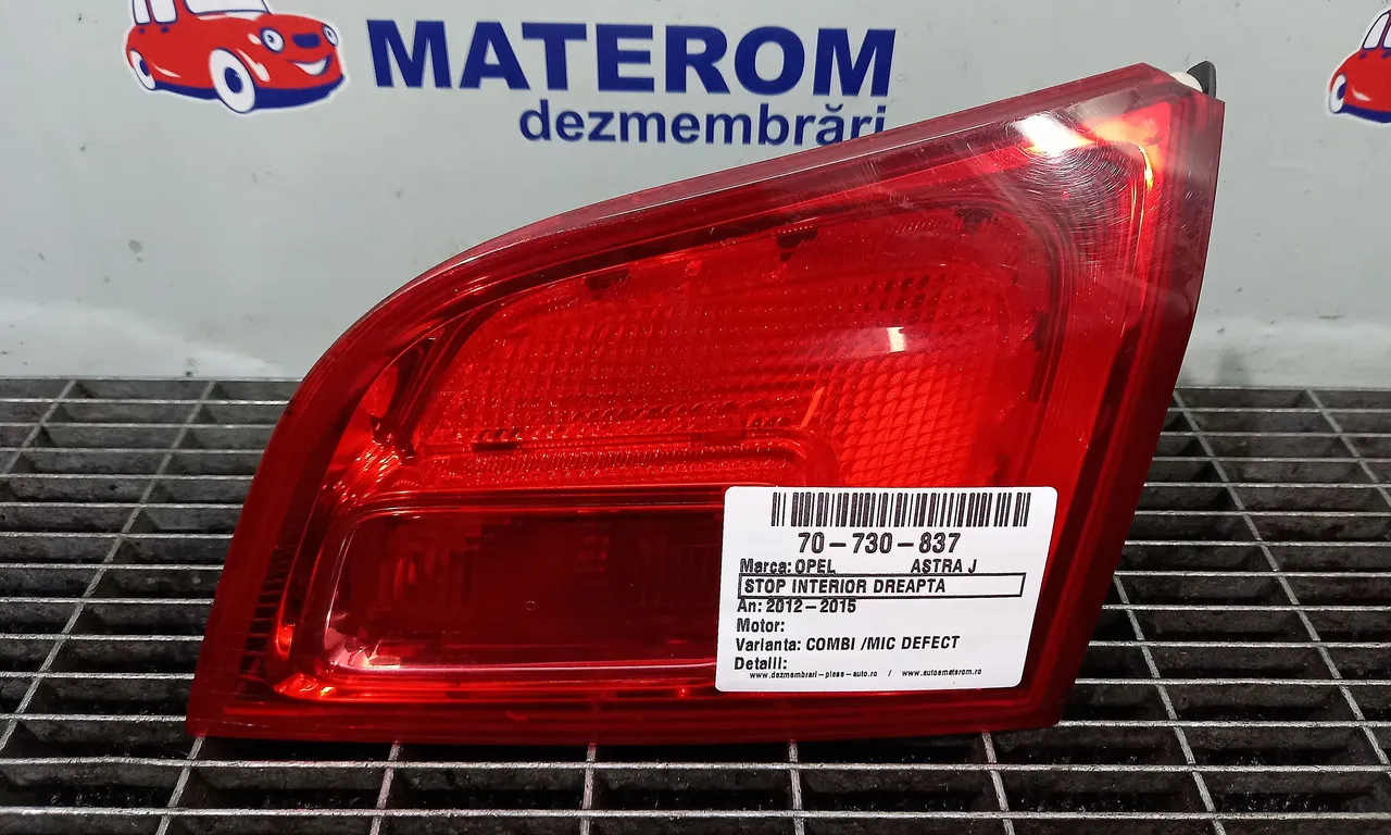 STOP INTERIOR DREAPTA OPEL ASTRA J 2009-2016