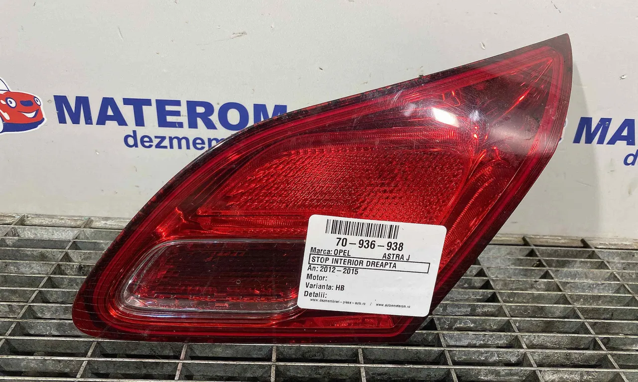 STOP INTERIOR DREAPTA OPEL ASTRA J 2009-2016