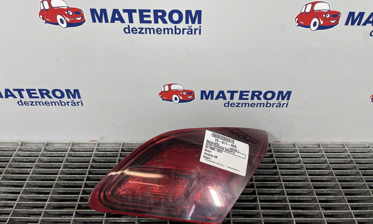 STOP INTERIOR DREAPTA OPEL ASTRA J 2009-2016