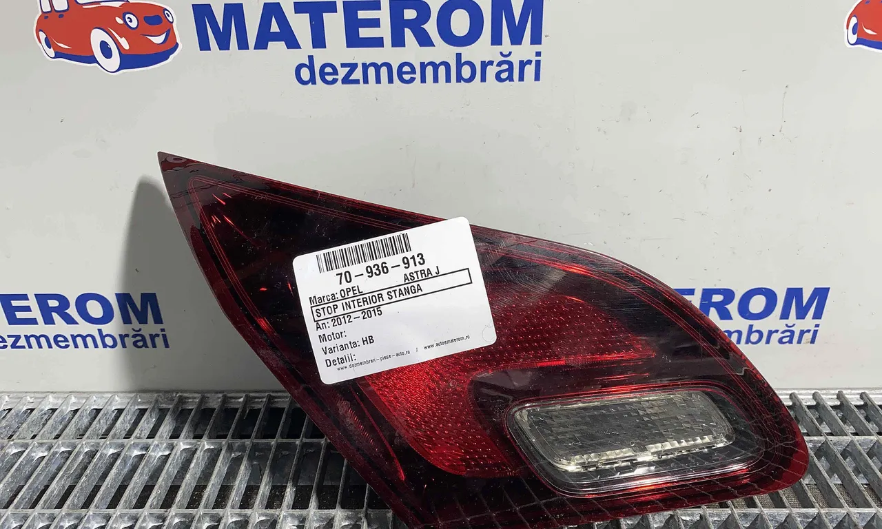 STOP INTERIOR STANGA OPEL ASTRA J 2009-2016