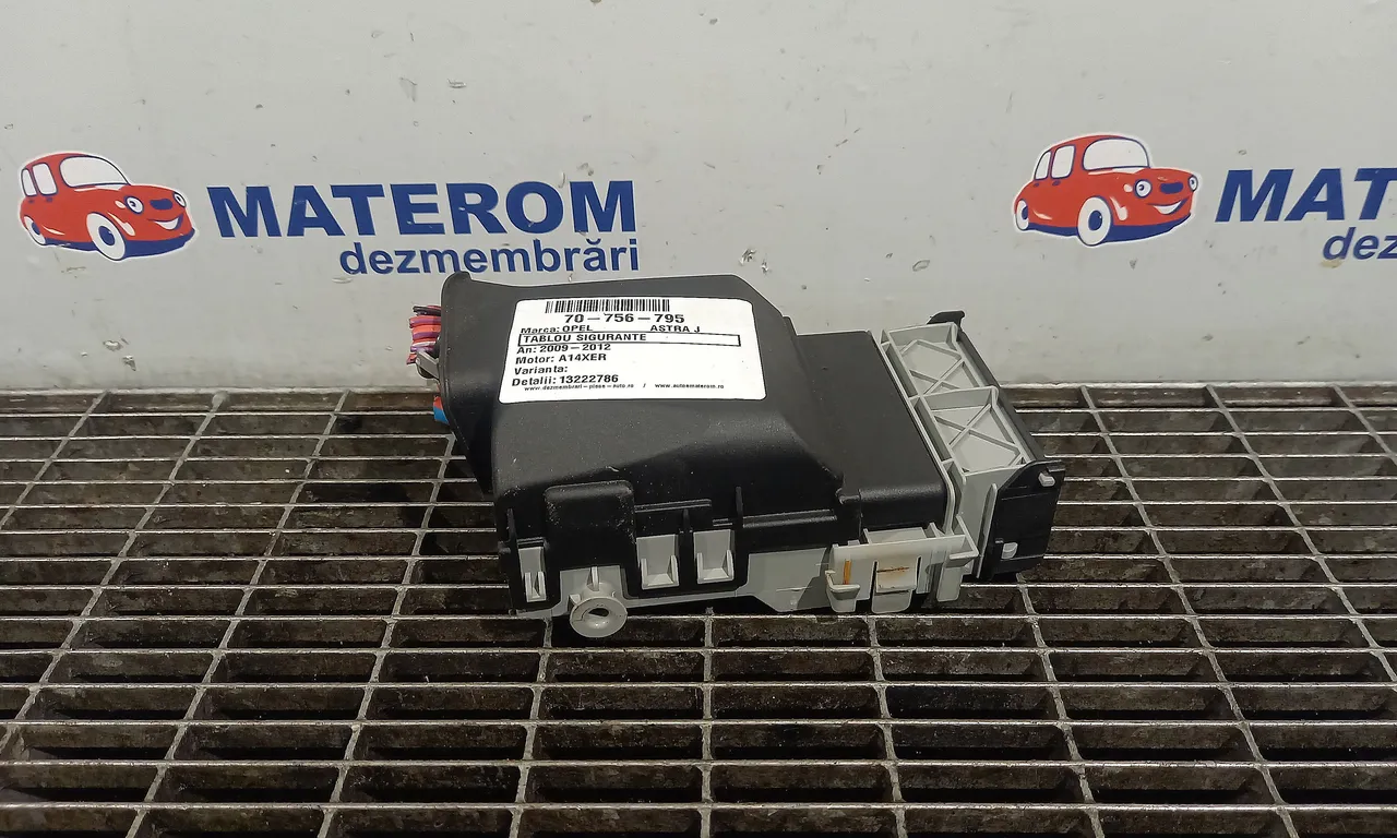 TABLOU SIGURANTE OPEL ASTRA J 2009-2016