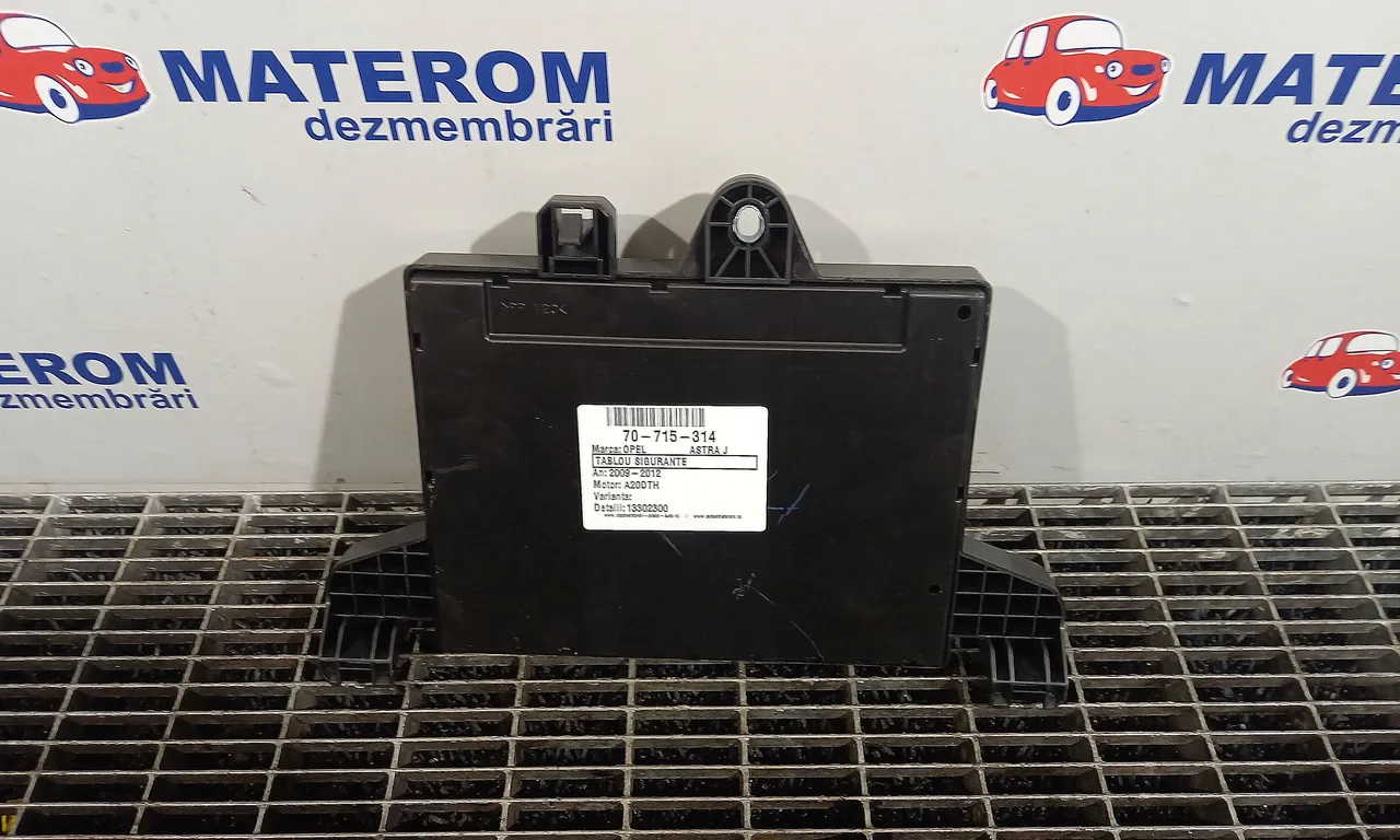 TABLOU SIGURANTE OPEL ASTRA J 2009-2016
