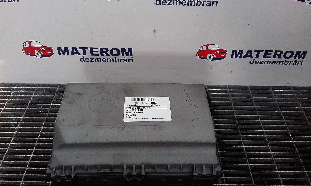 TABLOU SIGURANTE OPEL ASTRA J 2009-2016