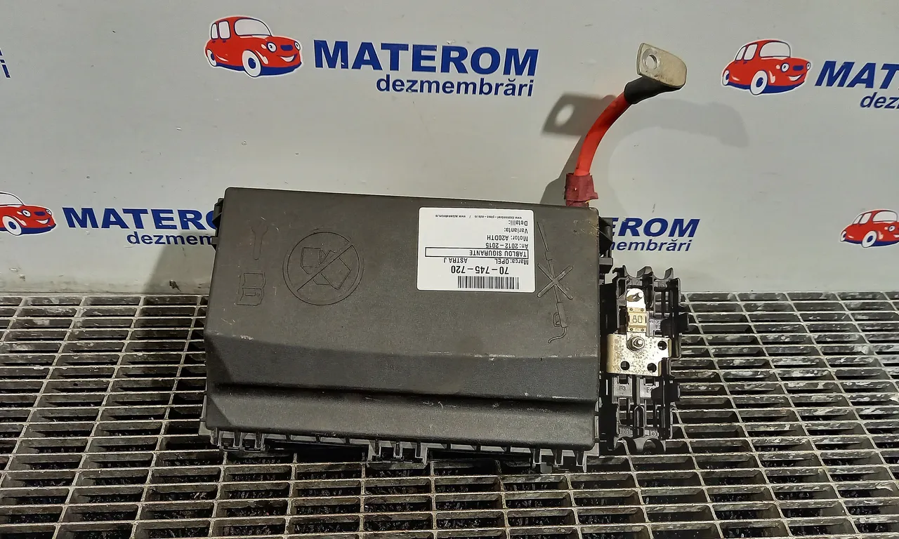 TABLOU SIGURANTE OPEL ASTRA J 2009-2016
