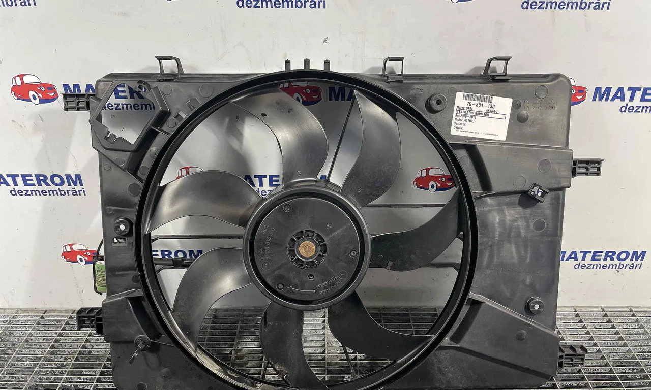 VENTILATOR RADIATOR OPEL ASTRA J 2009-2016