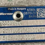 TURBOSUFLANTA OPEL ASTRA J 1.6 2009-2016 oe-55598494, vedere laterala