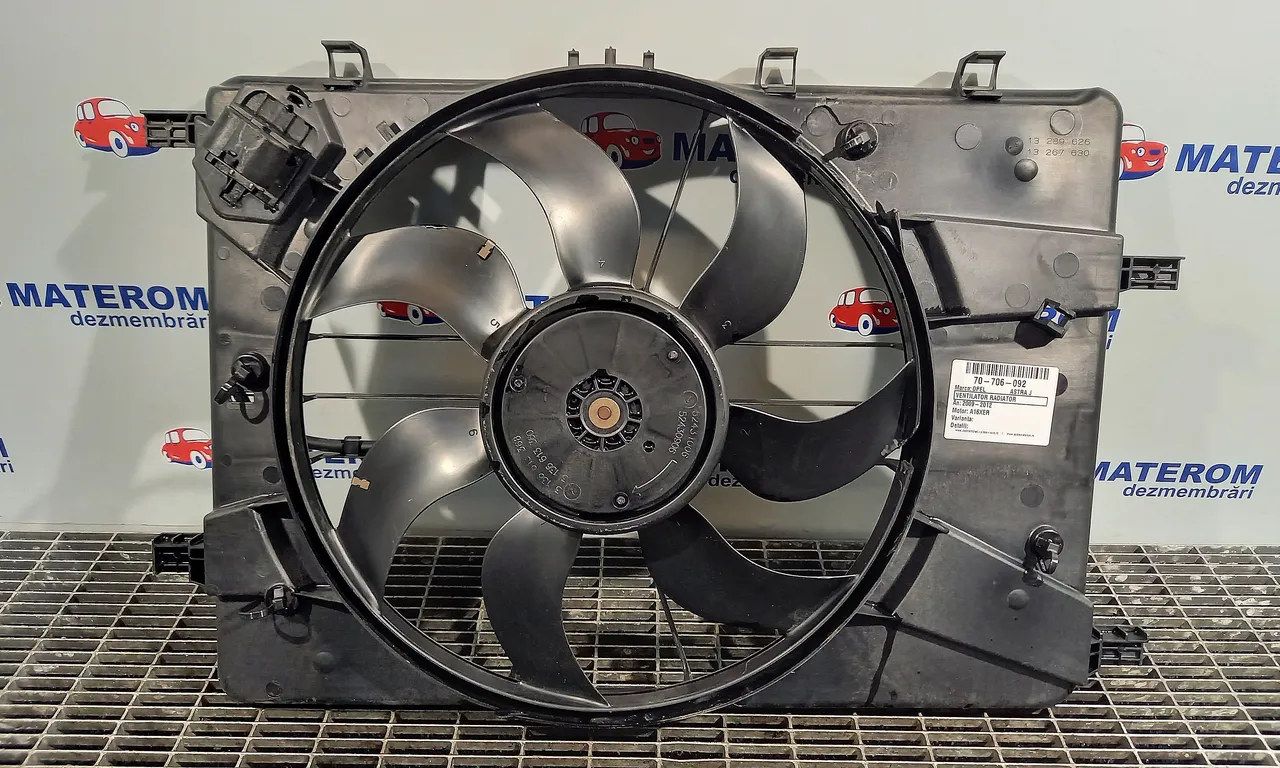 VENTILATOR RADIATOR OPEL ASTRA J 2009-2016