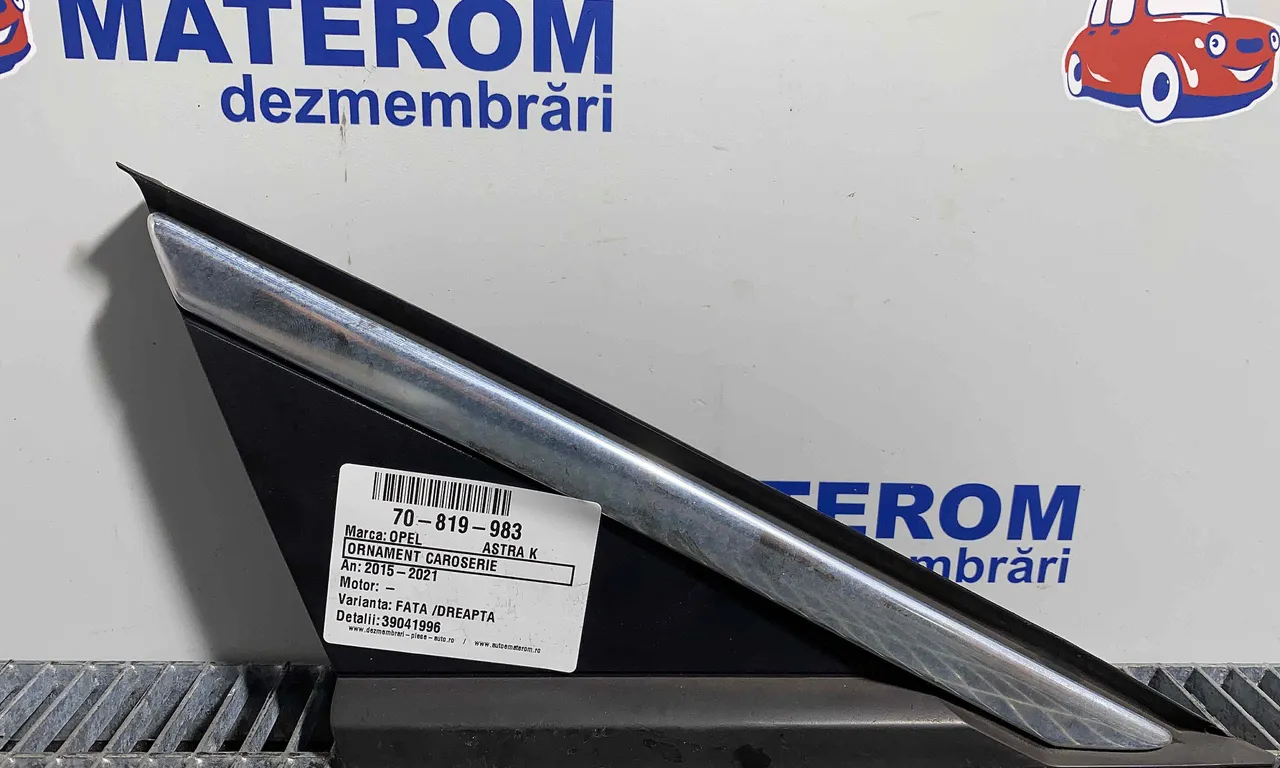 ORNAMENT CAROSERIE OPEL ASTRA K 2015-2022