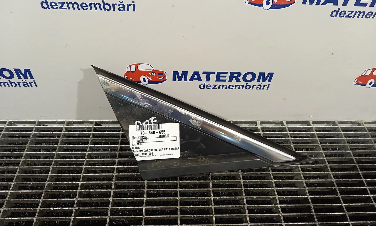 ORNAMENT CAROSERIE OPEL ASTRA K 2015-2022