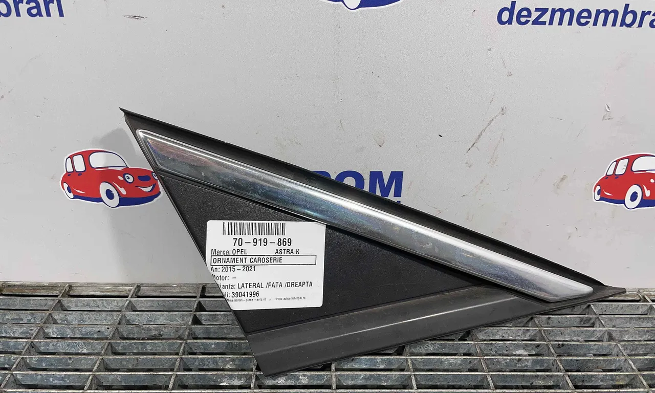 ORNAMENT CAROSERIE OPEL ASTRA K 2015-2022