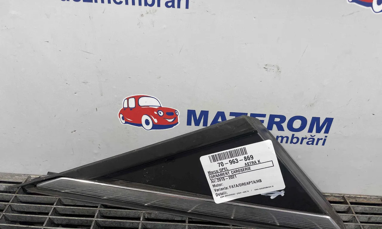 ORNAMENT CAROSERIE OPEL ASTRA K 2015-2022