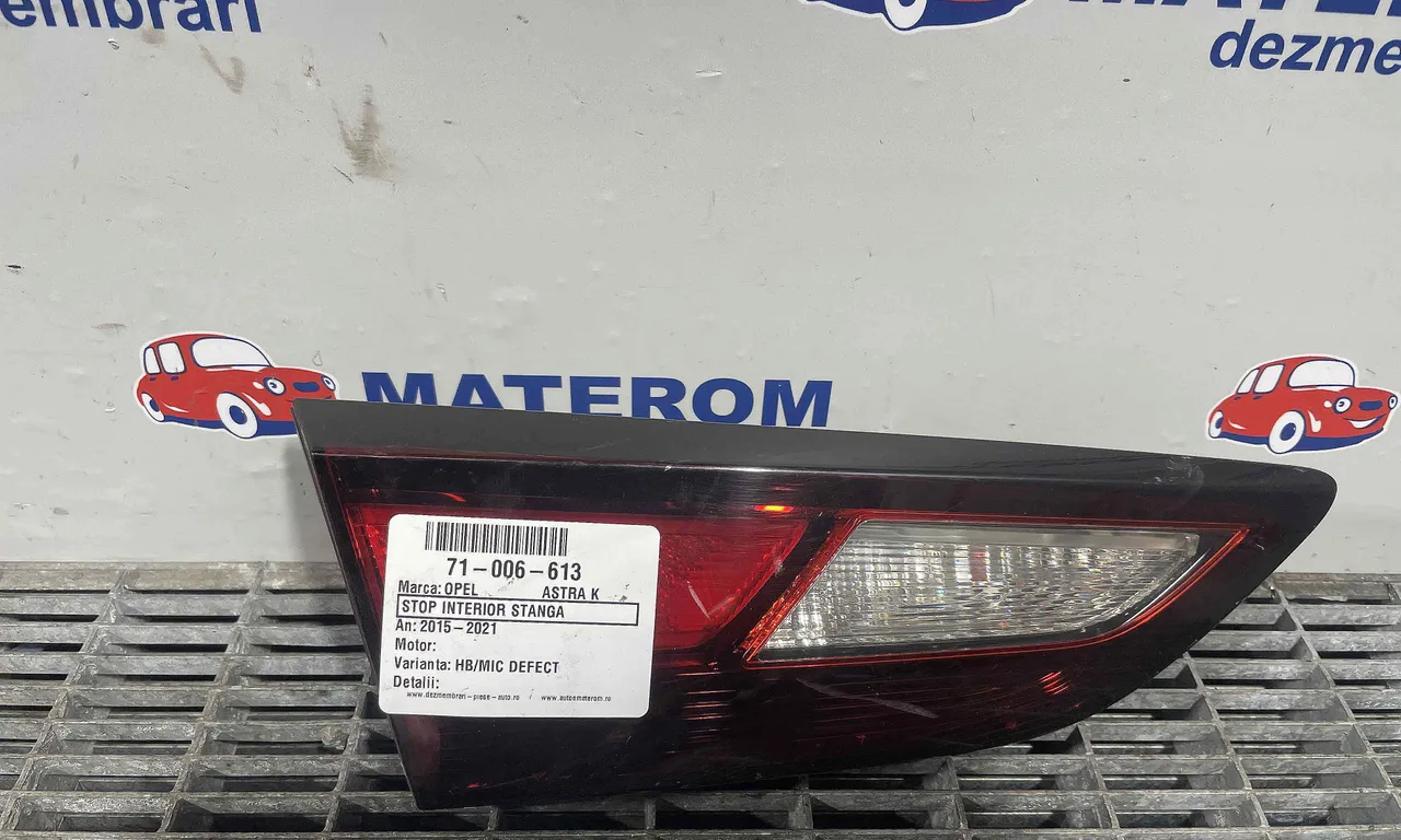 STOP INTERIOR STANGA OPEL ASTRA K 2015-2022
