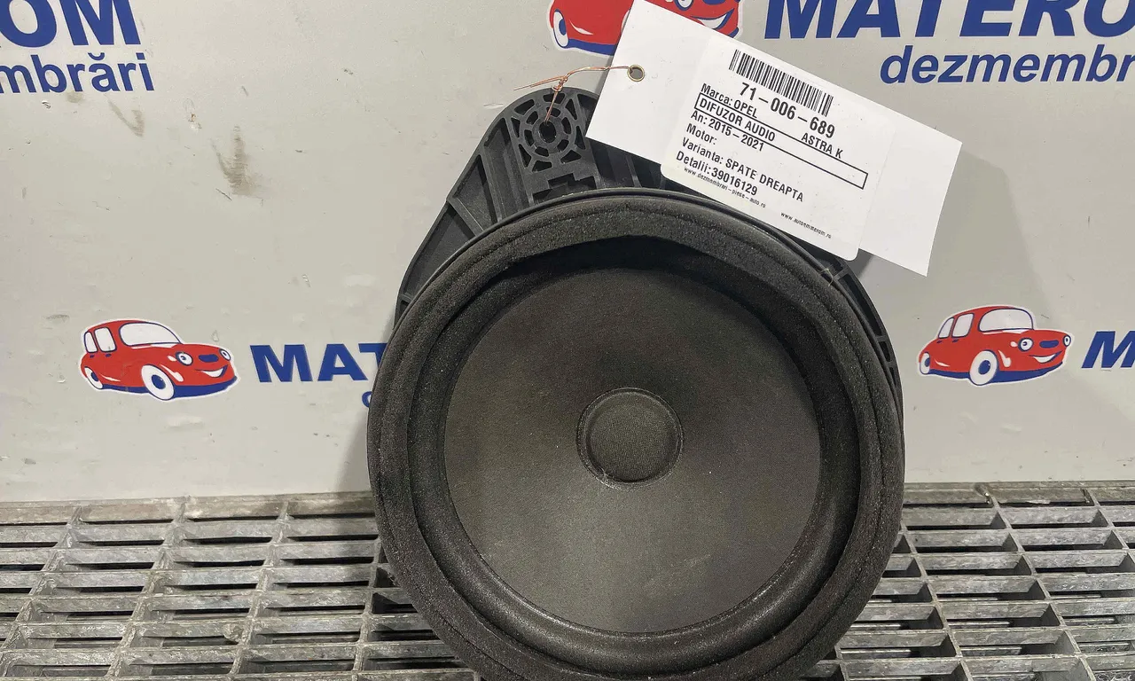 DIFUZOR AUDIO OPEL ASTRA K 2015-2022