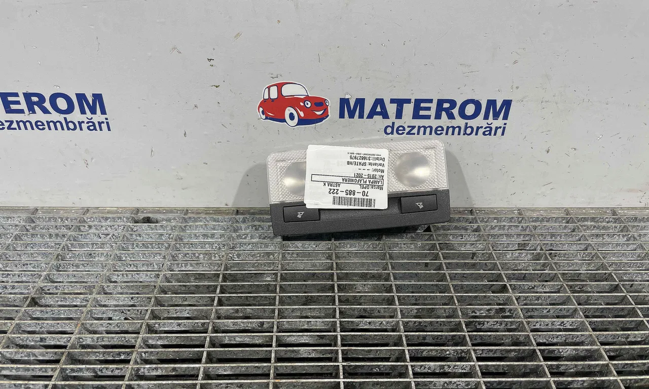 LAMPA PLAFONIERA OPEL ASTRA K 2015-2022