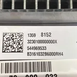 MODUL CLIMATRONIC OPEL ASTRA K 1.4 2015-2022 oe-13598152, vedere laterala