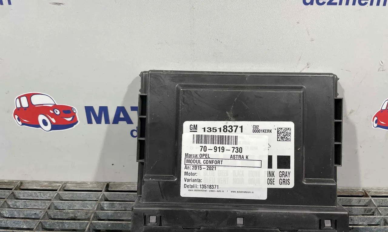 MODUL CONFORT OPEL ASTRA K 2015-2022