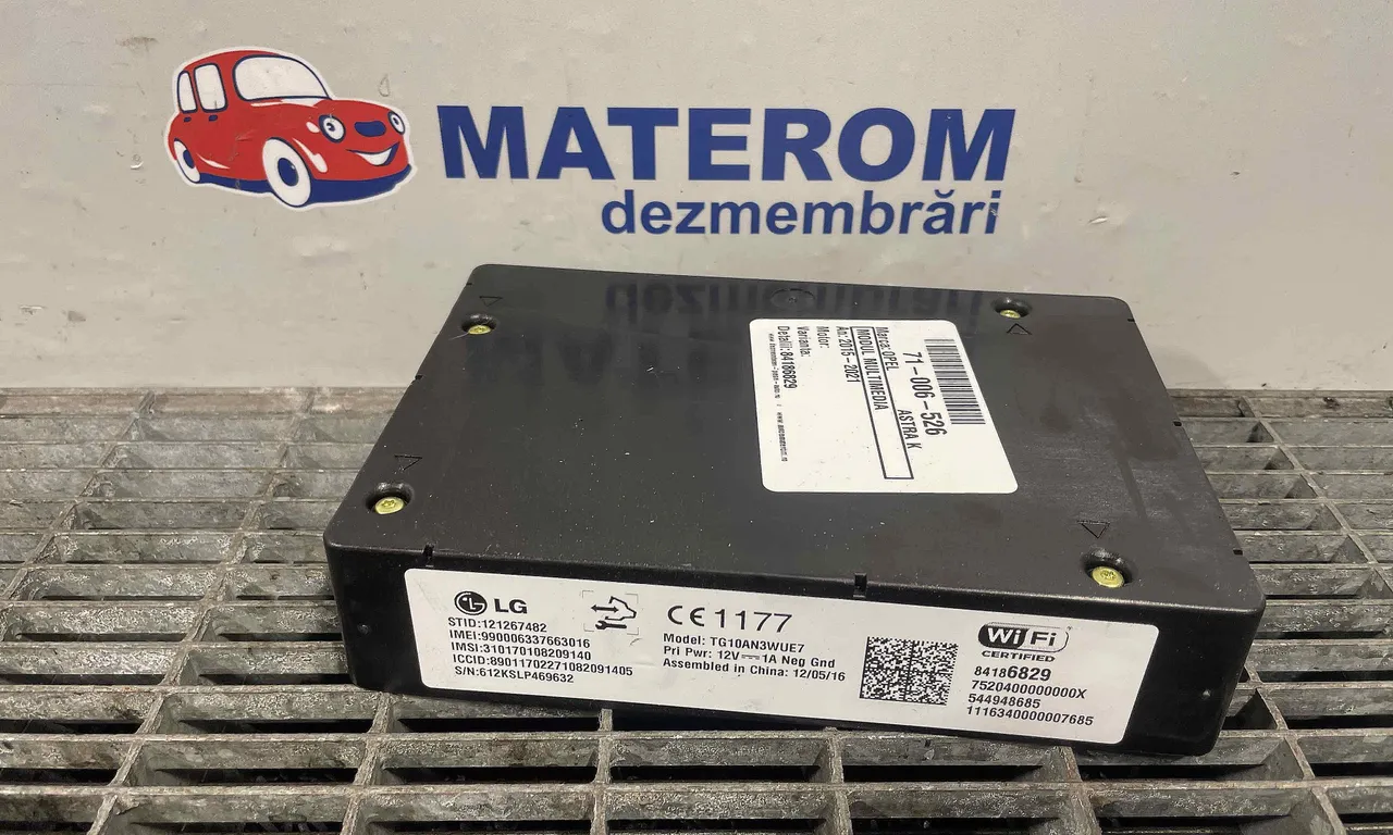 MODUL MULTIMEDIA OPEL ASTRA K 2015-2022