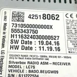 MODUL RADIO OPEL ASTRA K 1.0 2015-2022 oe-42518062, vedere laterala