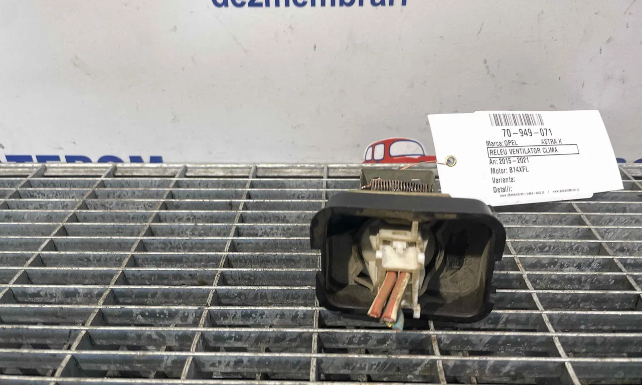 RELEU VENTILATOR CLIMA OPEL ASTRA K 2015-2022