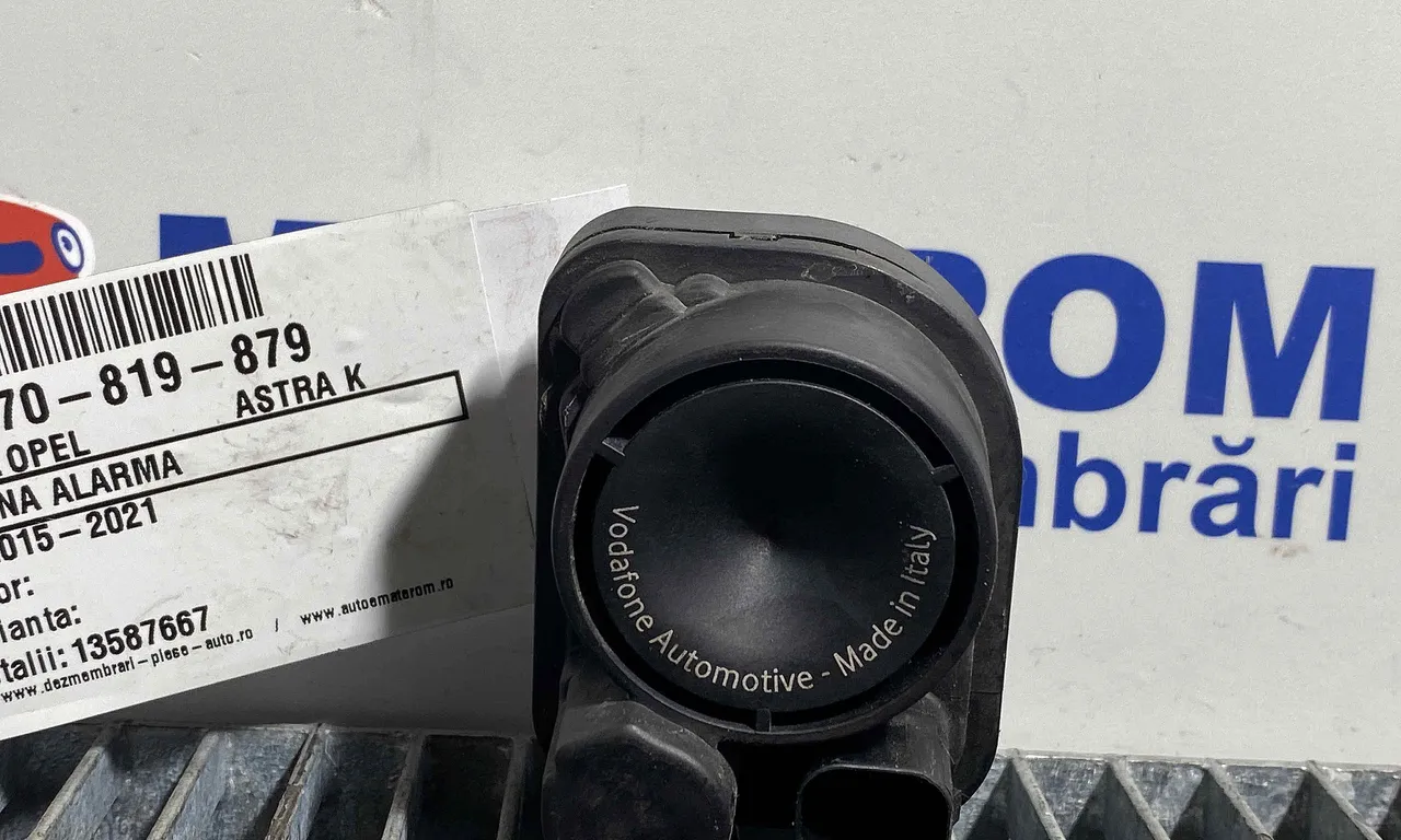 SIRENA ALARMA OPEL ASTRA K 2015-2022