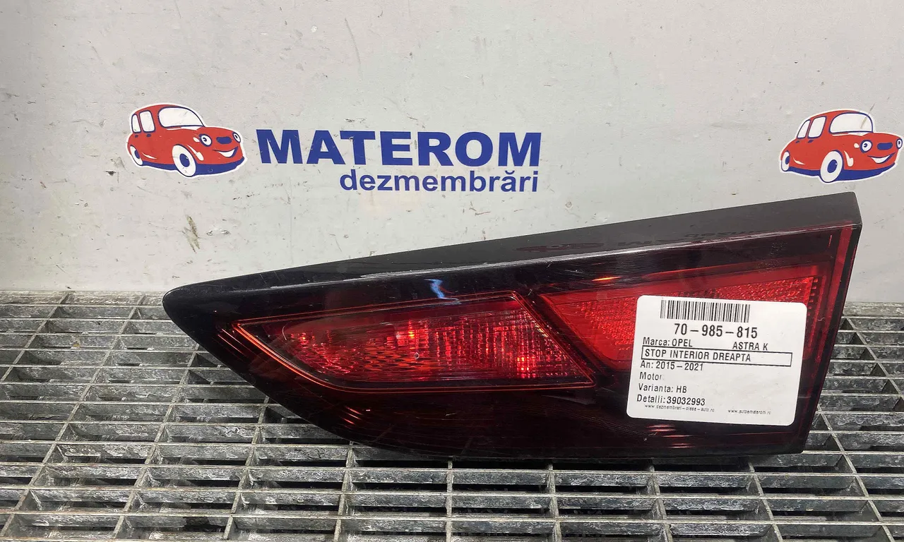 STOP INTERIOR DREAPTA OPEL ASTRA K 2015-2022
