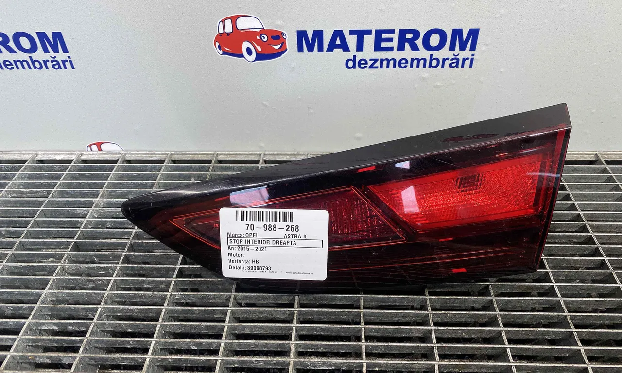 STOP INTERIOR DREAPTA OPEL ASTRA K 2015-2022