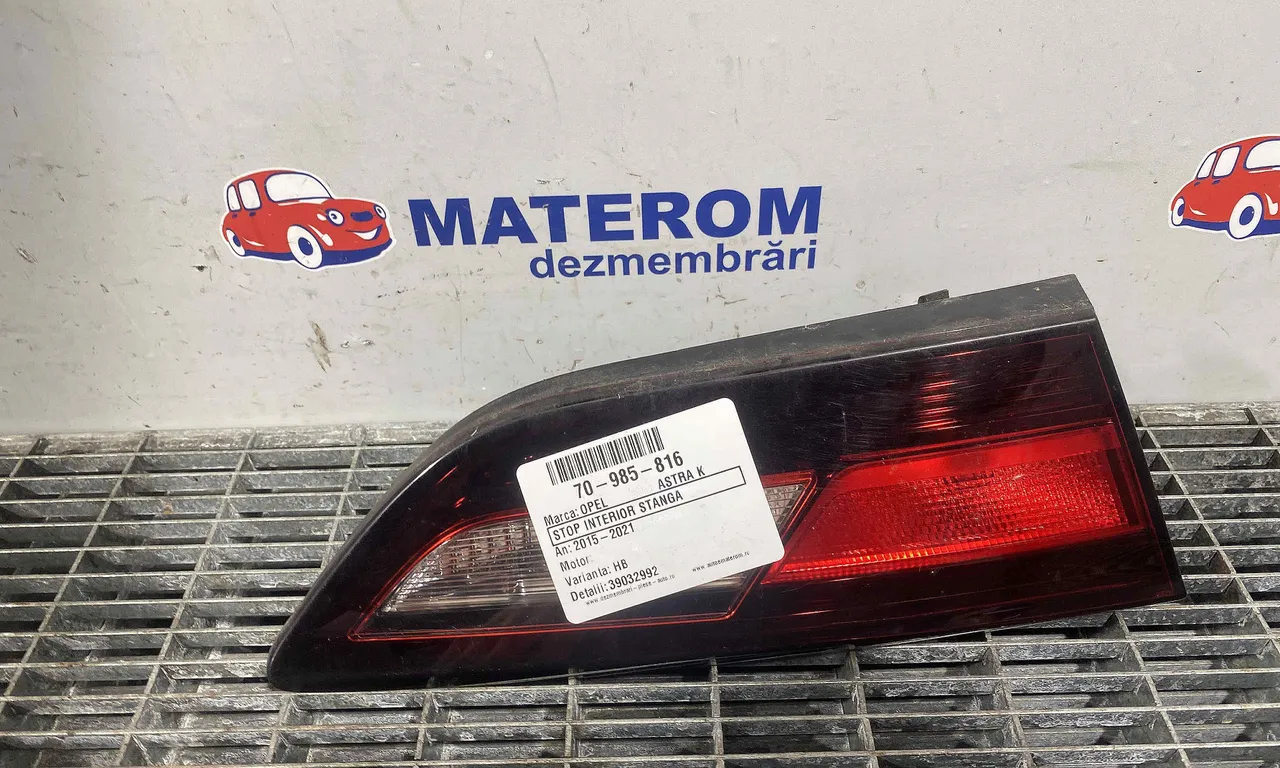 STOP INTERIOR STANGA OPEL ASTRA K 2015-2022