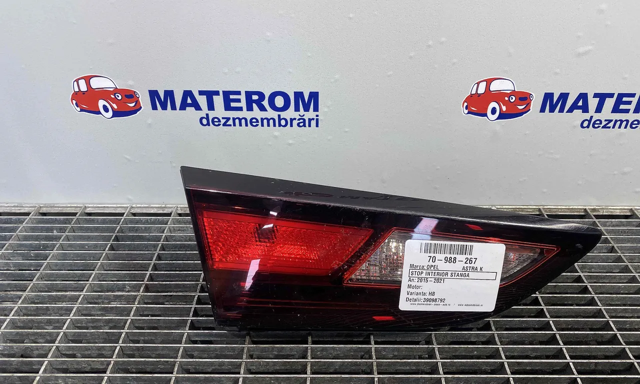 STOP INTERIOR STANGA OPEL ASTRA K 2015-2022