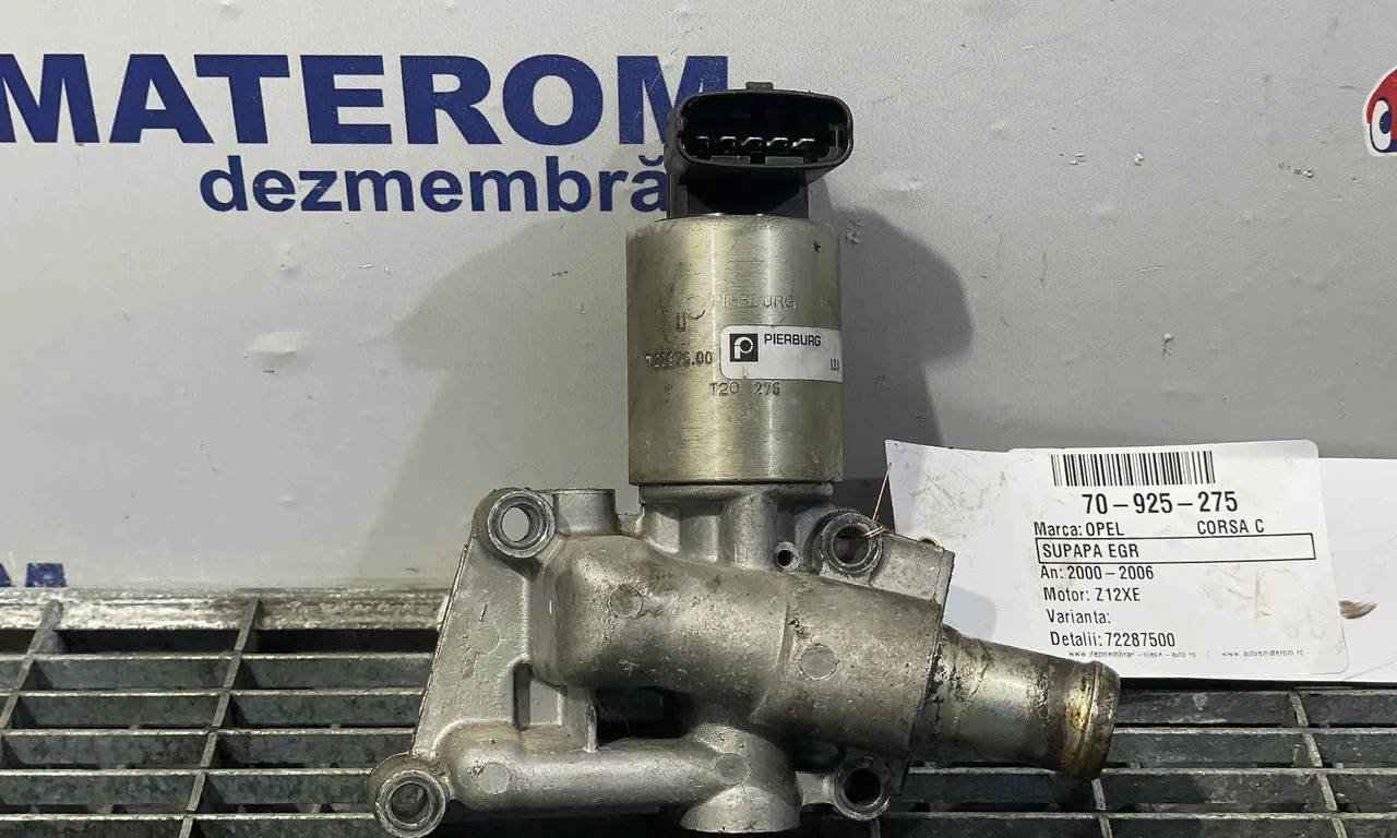 SUPAPA EGR OPEL CORSA C 2000-2009