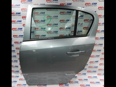 Geam mobil usa stanga spate OPEL CORSA D 2006-2014, vedere frontata