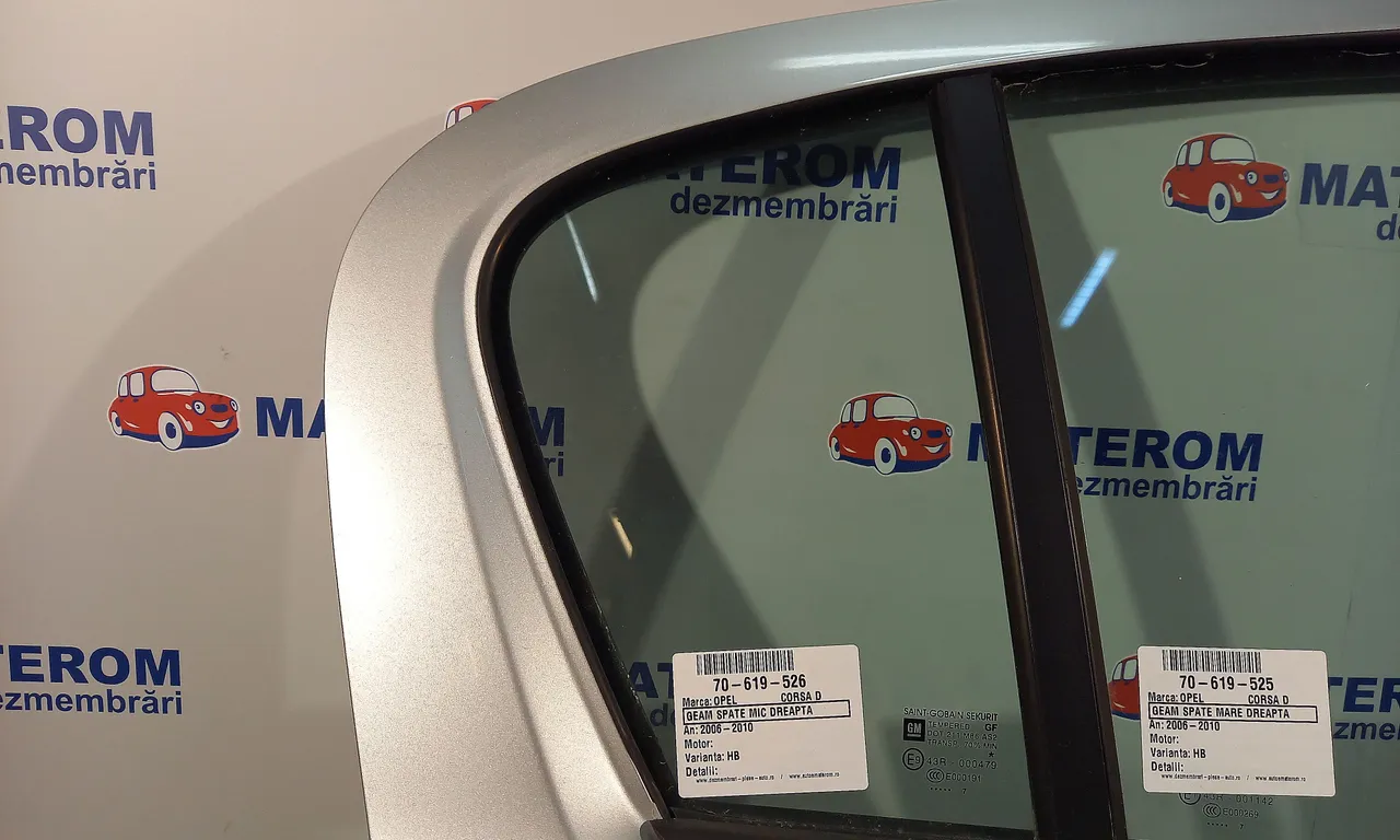GEAM SPATE MIC DREAPTA OPEL CORSA D 2006-2015
