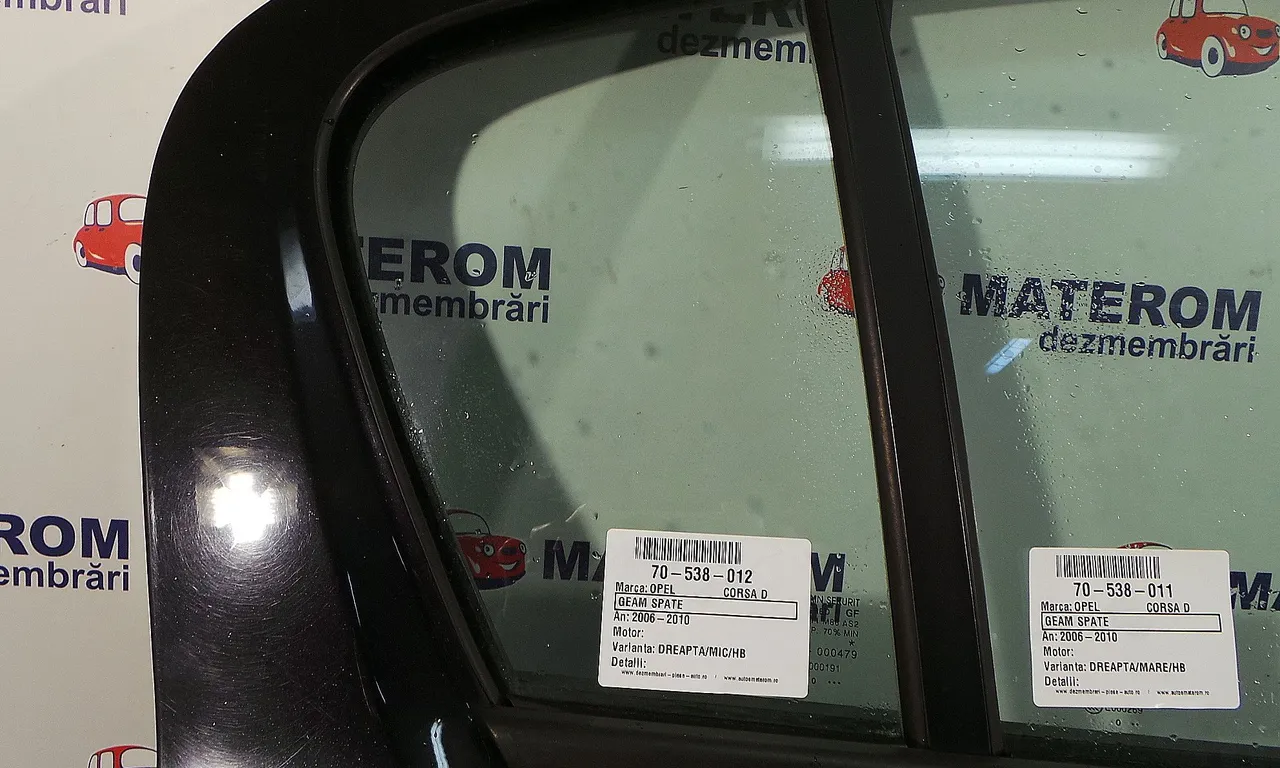 GEAM SPATE MIC DREAPTA OPEL CORSA D 2006-2015