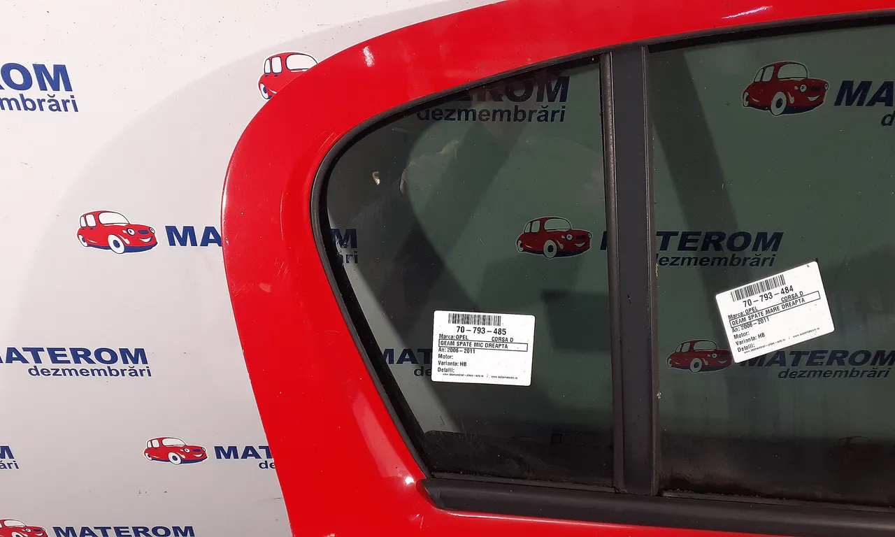 GEAM SPATE MIC DREAPTA OPEL CORSA D 2006-2015