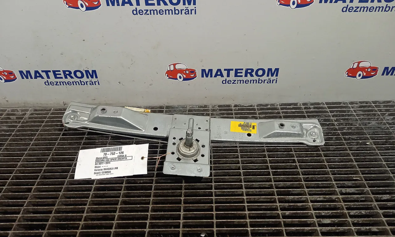 MACARA USA SPATE DREAPTA OPEL CORSA D 2006-2015
