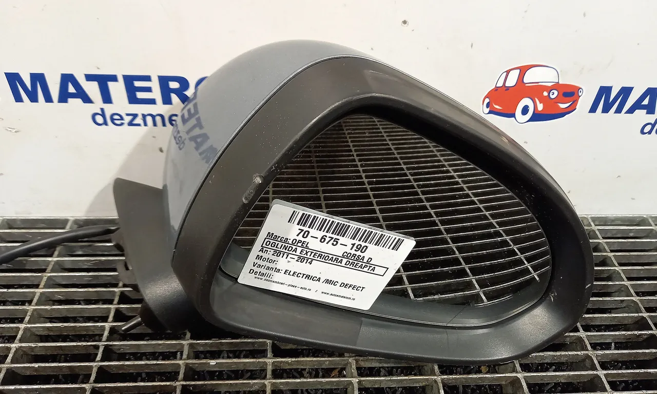 OGLINDA EXTERIOARA DREAPTA OPEL CORSA D 2006-2015