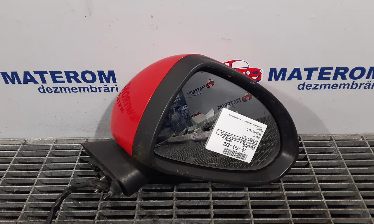 OGLINDA EXTERIOARA DREAPTA OPEL CORSA D 2006-2015