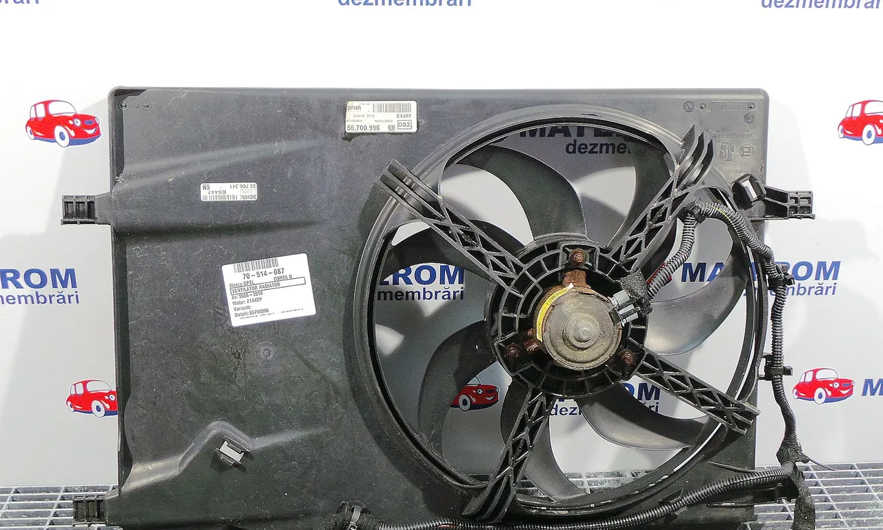 VENTILATOR RADIATOR OPEL CORSA D 2006-2015