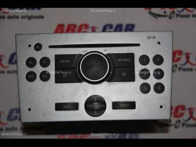 CD-Player CD30 OPEL CORSA D 2006-2014 oe 13190855 MD, vedere frontata