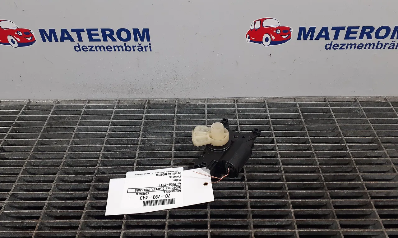 MOTORAS CLAPETA INCALZIRE OPEL CORSA D 2006-2015