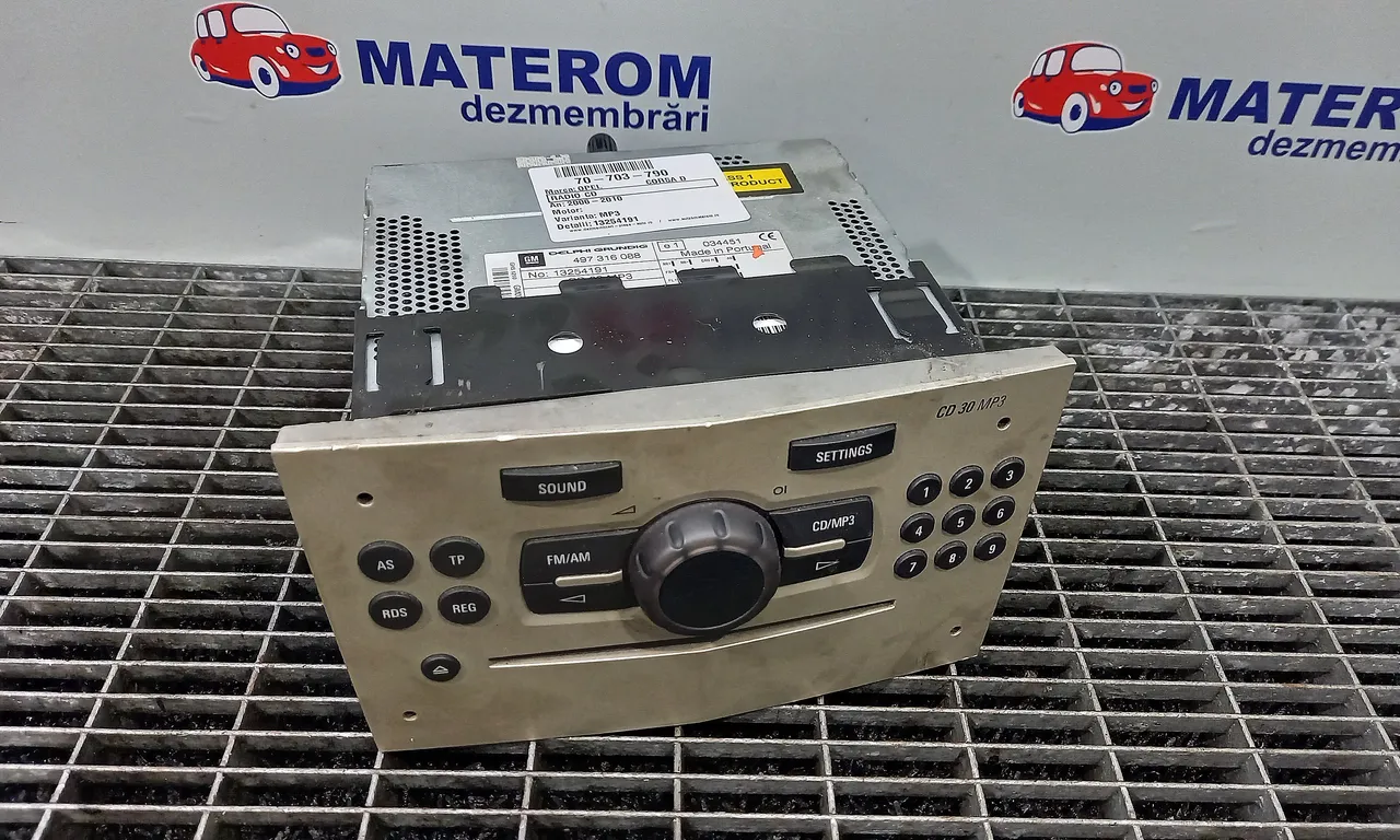 RADIO CD OPEL CORSA D 2006-2015