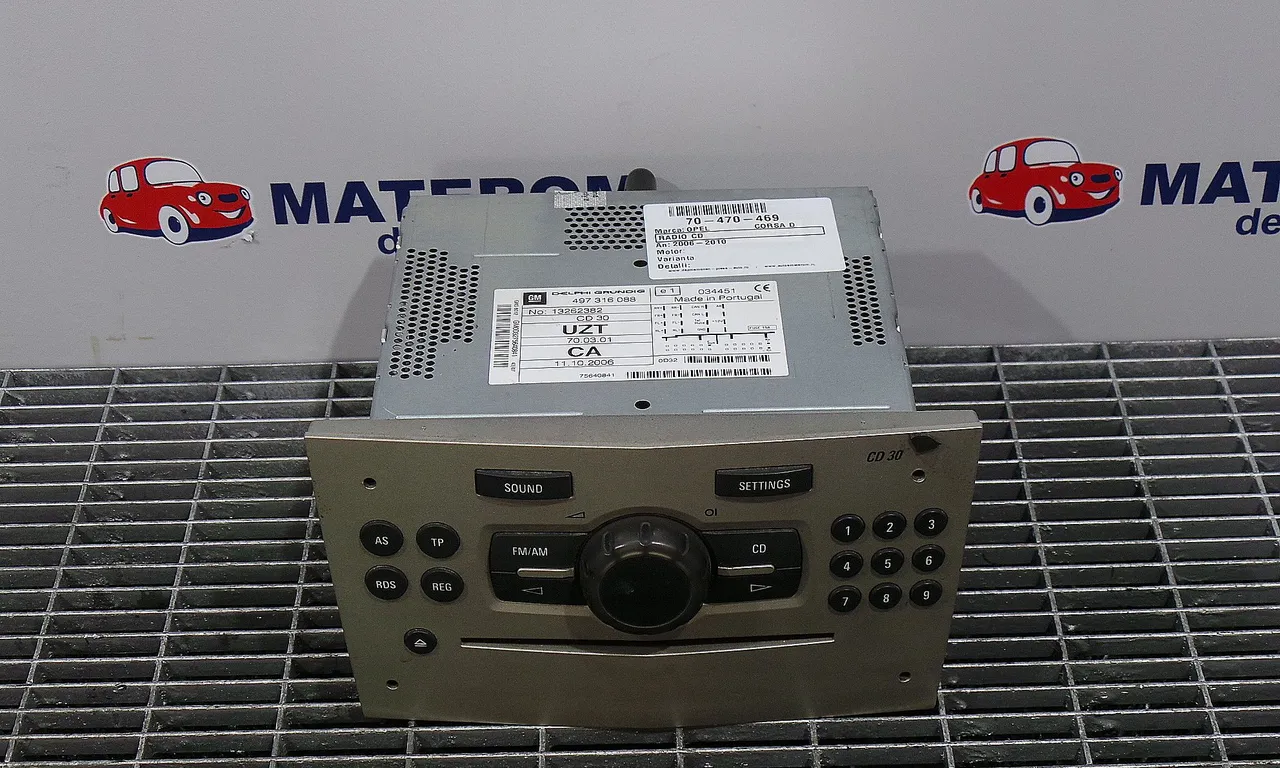 RADIO CD OPEL CORSA D 2006-2015