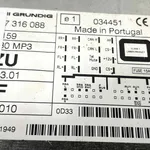 RADIO CD OPEL CORSA D 1.2 2006-2015 oe-13357159, vedere laterala