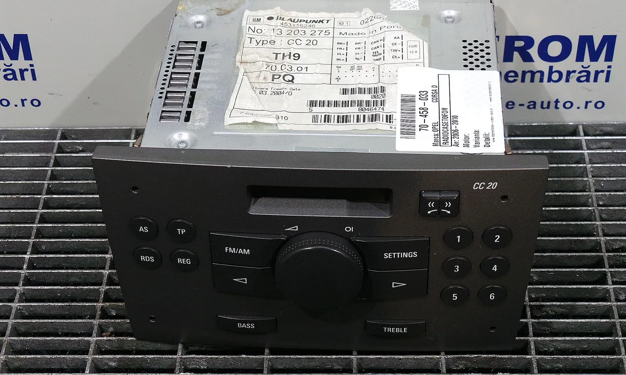 RADIOCASETOFON OPEL CORSA D 2006-2015