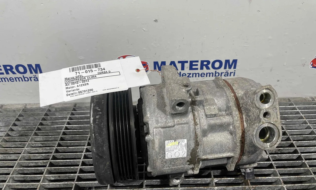 COMPRESOR CLIMA OPEL CORSA D 2006-2015