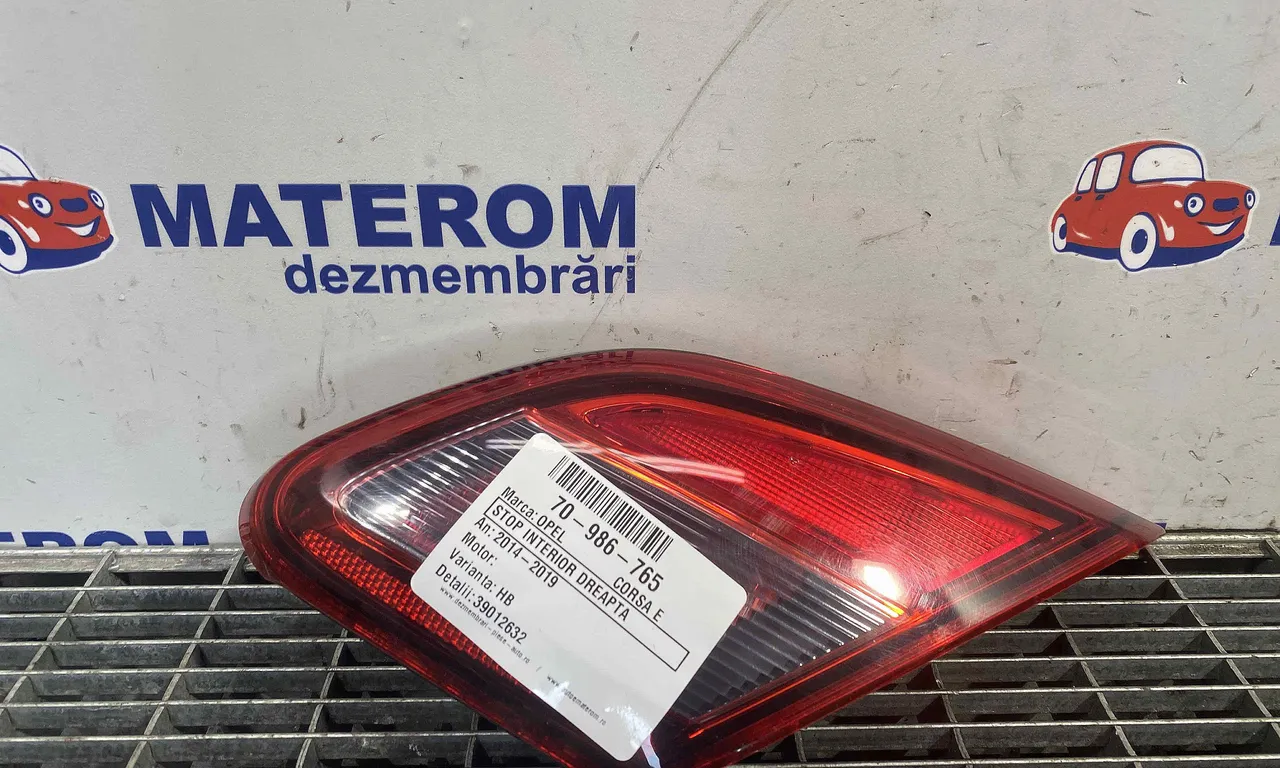 STOP INTERIOR DREAPTA OPEL CORSA E 2014-2019