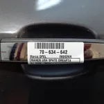 MANER USA SPATE DREAPTA OPEL INSIGNIA A 2008-2017 oe-92233089, vedere frontata