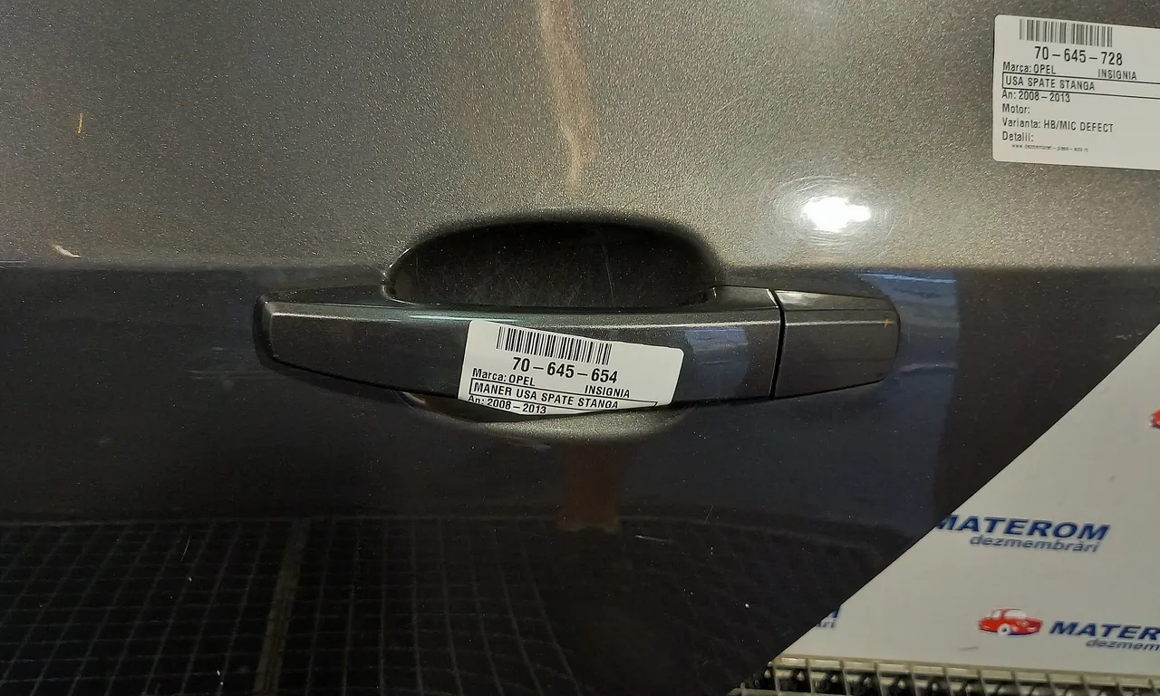MANER USA SPATE STANGA OPEL INSIGNIA A 2008-2017